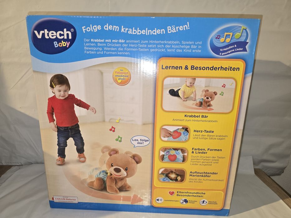 Miś do nauki raczkowania