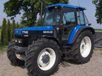 NEW HOLLAND 7740 SLE Ford 95KM , 4-cyl. + turbo 1996r 4x4