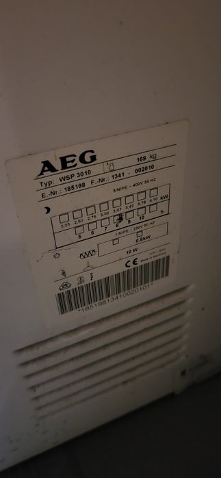 Piec akumulacyjny AEG WSP 3010 0.8kW