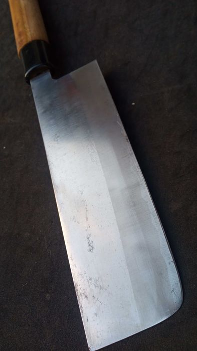 Nóż japoński nakiri stal węglowa