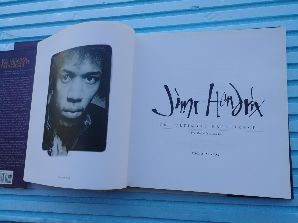 Livro Jimi Hendrix "The Ultimate Experience" fotos raras