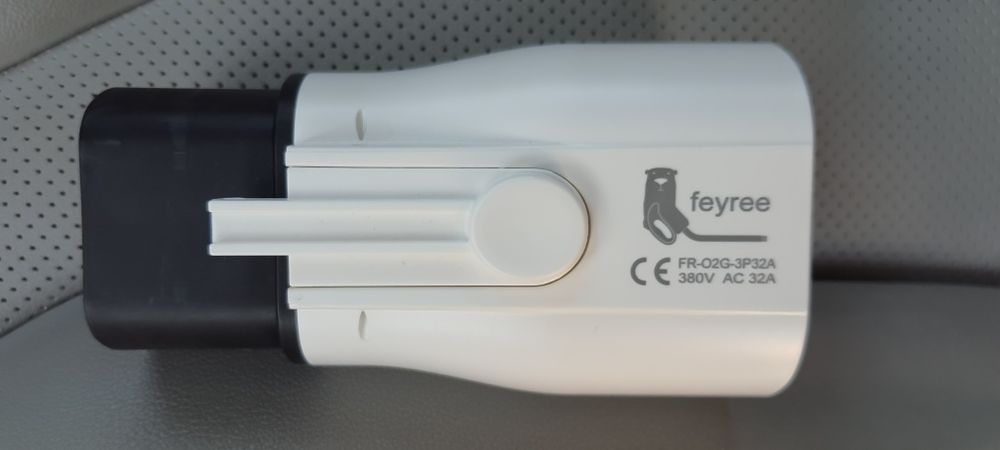 Продам Адаптер TYPE2 на GBT с замком - ORIGINAL Feyree - 32a