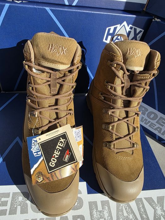 Botas militares haix nepal coyote gore tex