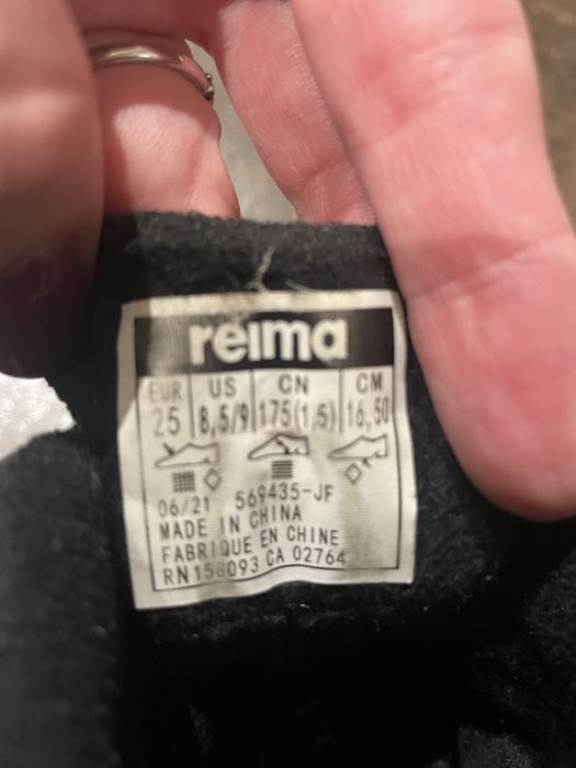 Зимові чоботи дитячі Reima 25 розміру