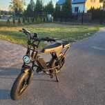 Rower Elektryczny Fat Bike V8 – Stylowy i Wytrzymały!