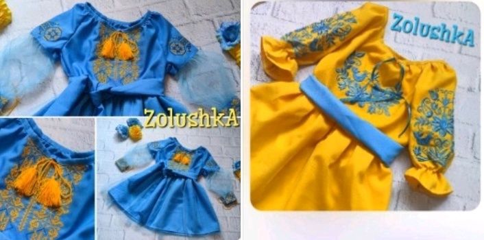 Сукня дитяча Вишиванка. 2 види
