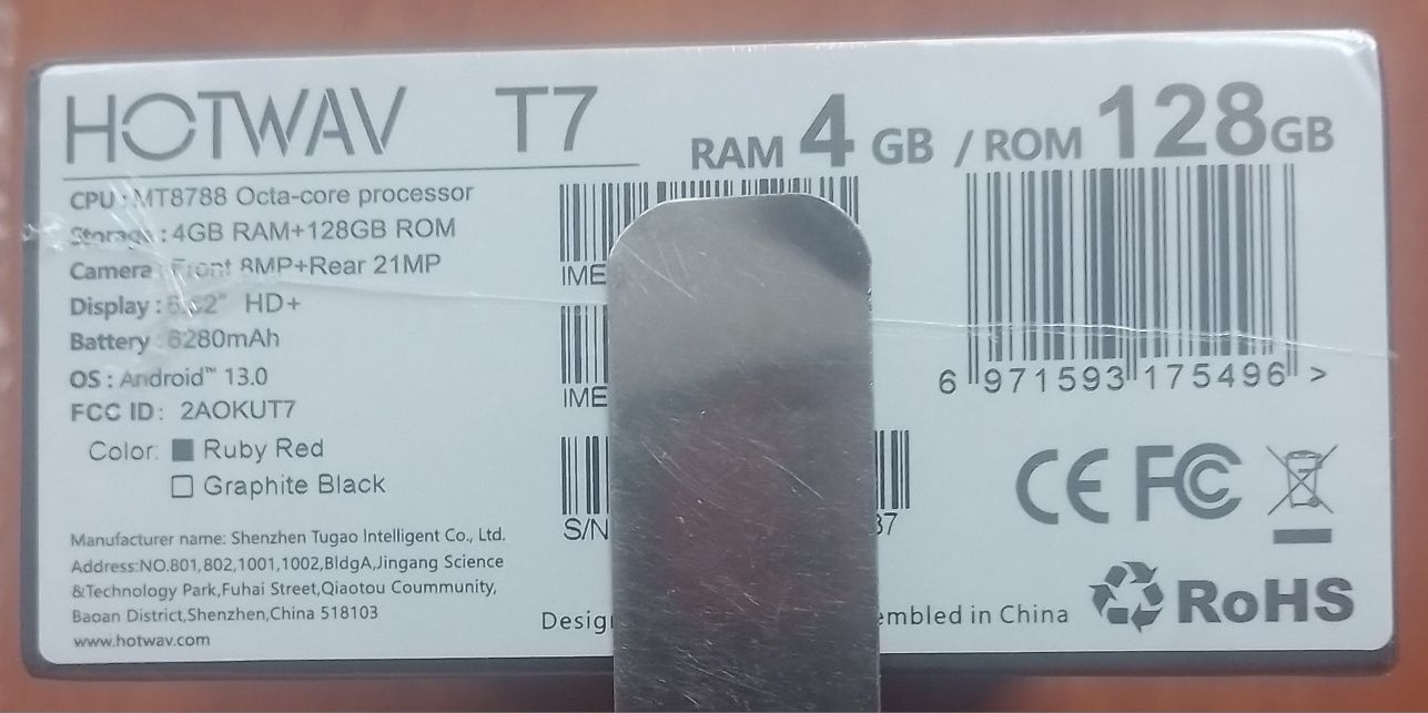 HOTWAV T7, 128Gb