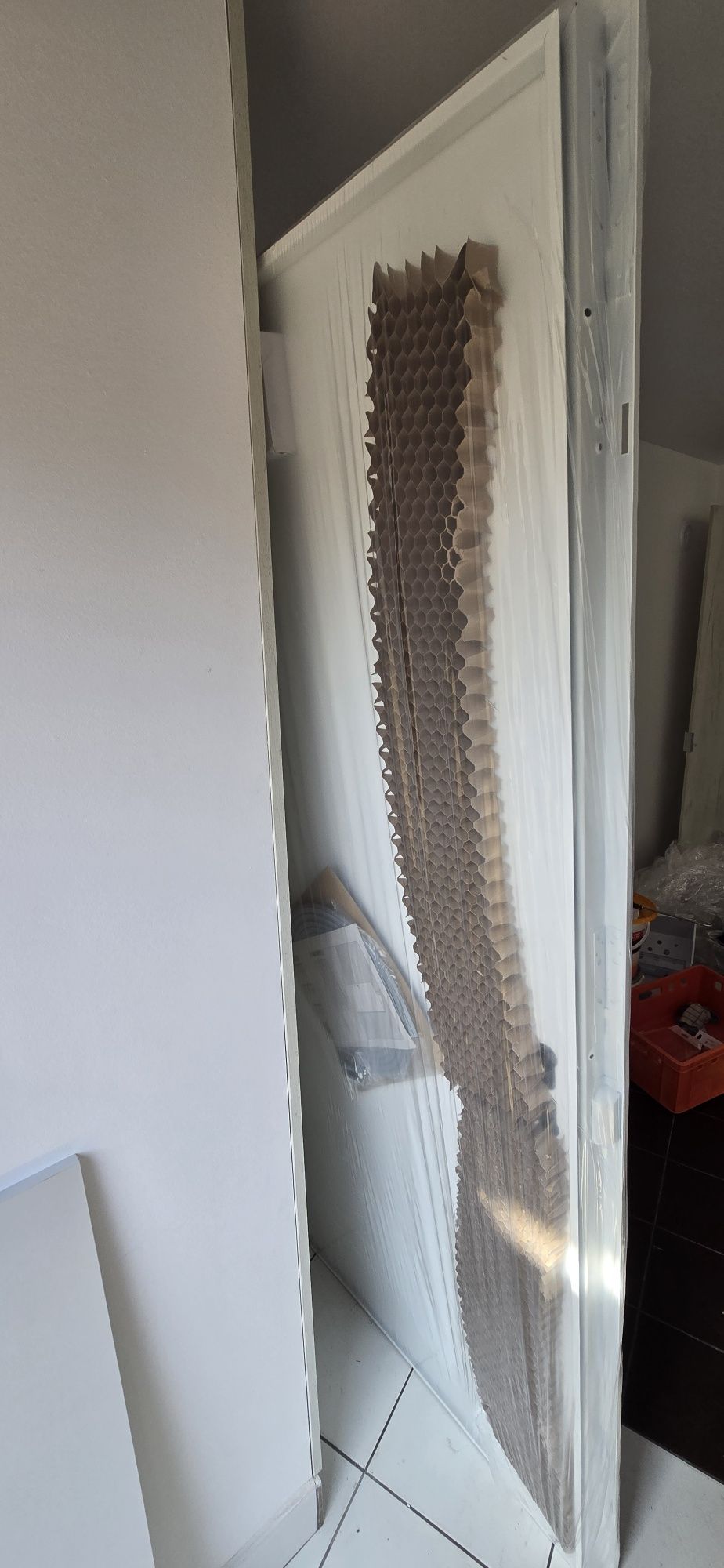 Drzwi techniczne Hormann nowe 100 cm białe