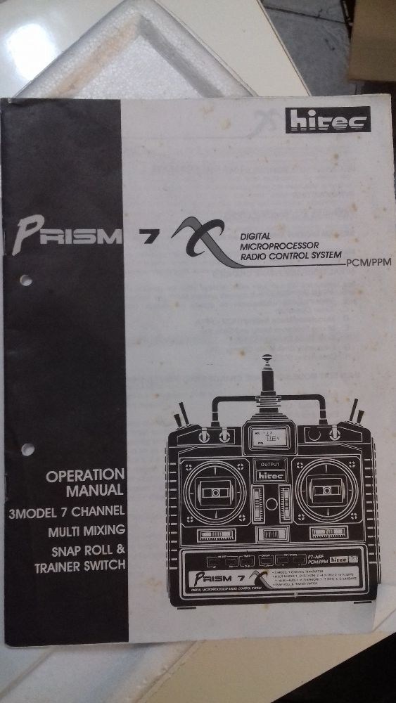 Radio control com vários servos