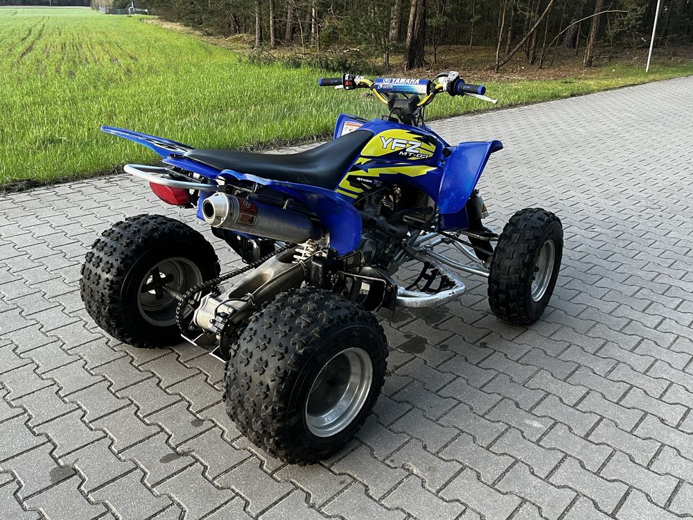 Yamaha YFZ 450 zarejestrowana l7e, 2 osoby