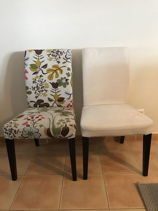 8 Cadeiras Henriksdal (com capas) IKEA 120€