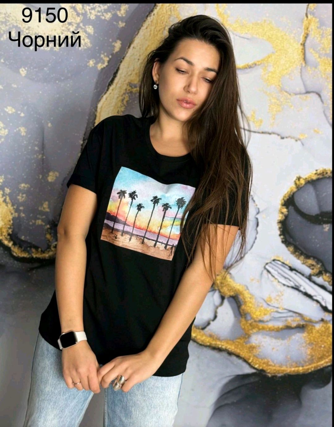 Разные модели женских футболок 44-50 (220грн)