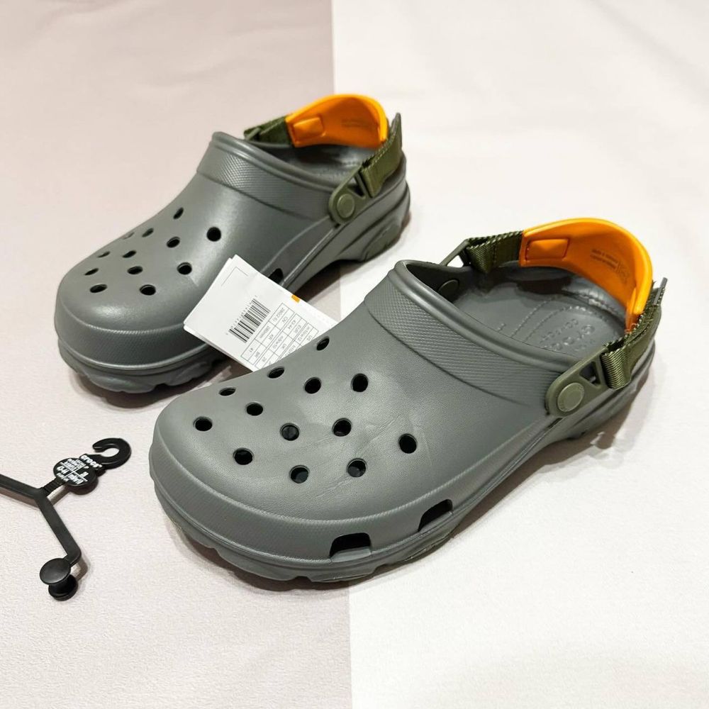 ОРИГІНАЛ Crocs All-Terrain всі розміри! 42 Чорні крокси, сірі крокси