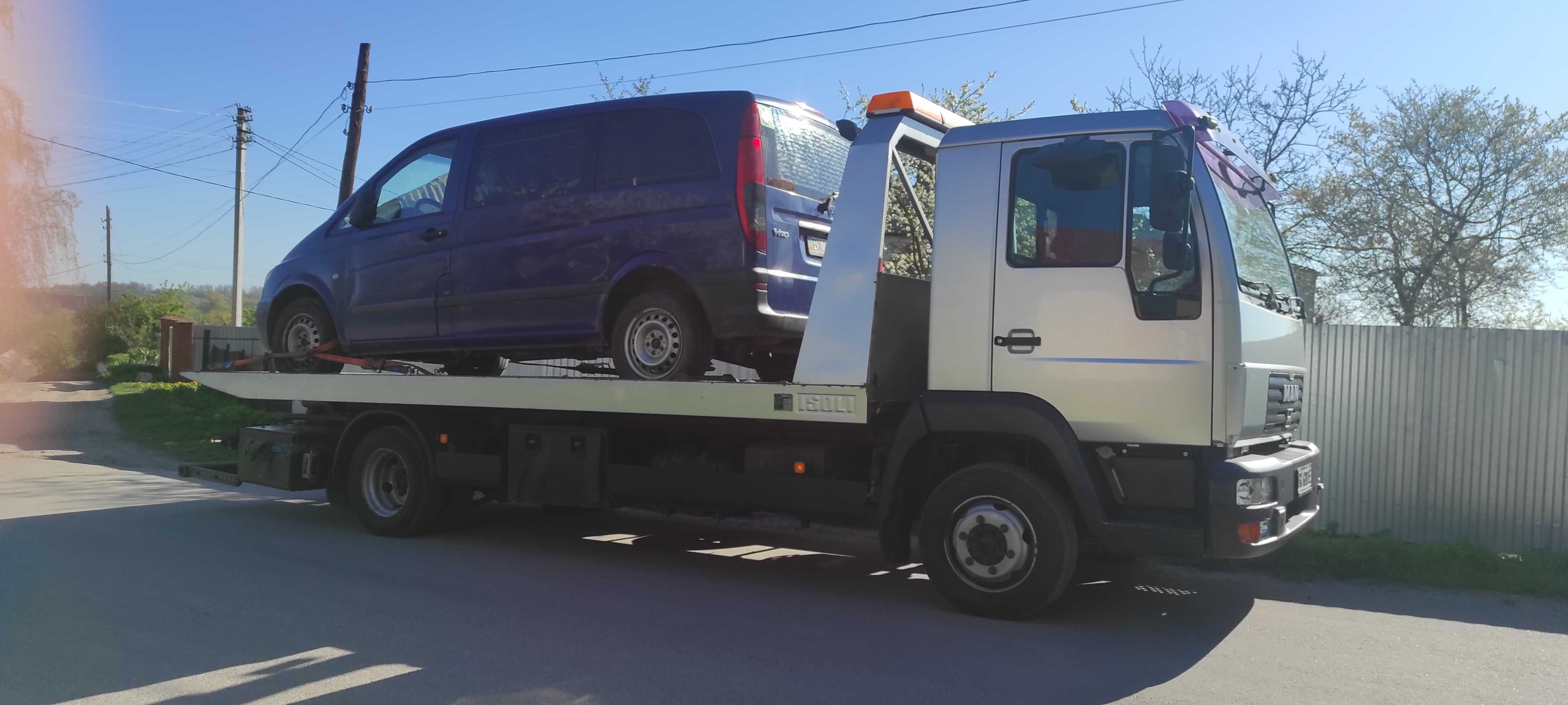 Евакуатор Дунаївці цілодобово