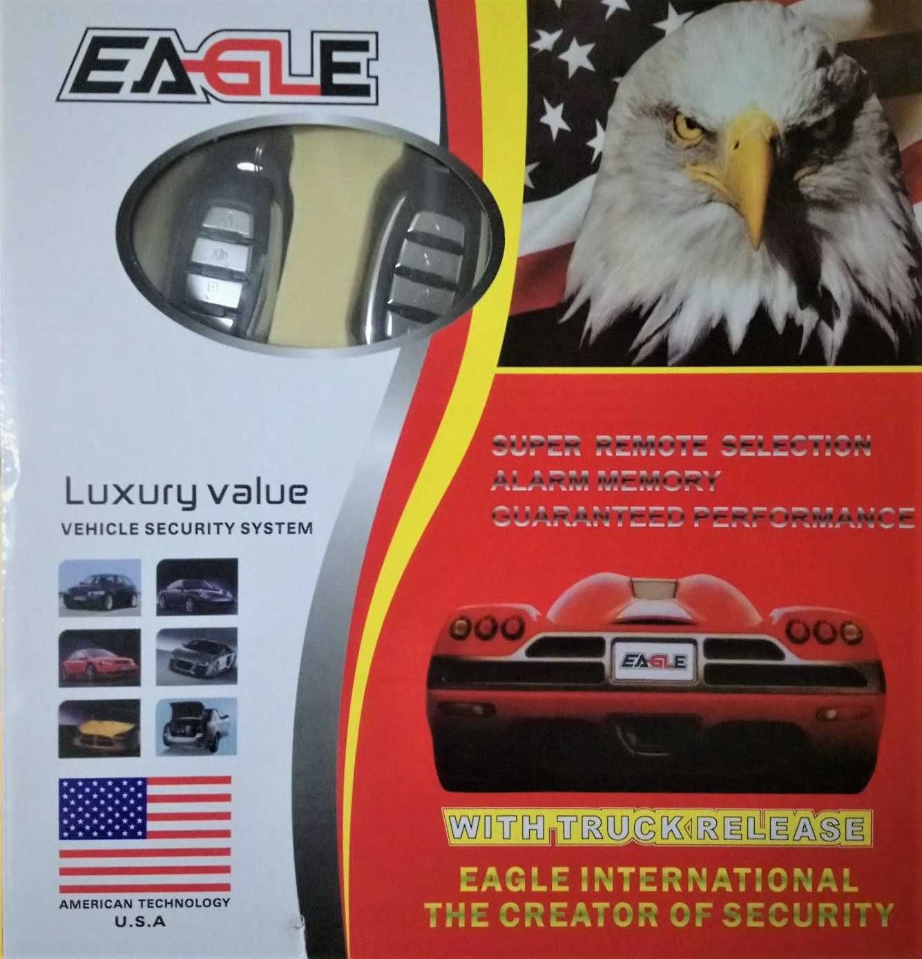 Alarme automóvel universal Eagle