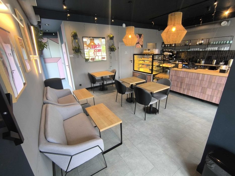 Kawiarnia, cukiernia, lokal gastronomiczny.