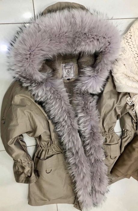 Parka/kurtka Furs Collection Thomas Bieber Jenot Naturalny