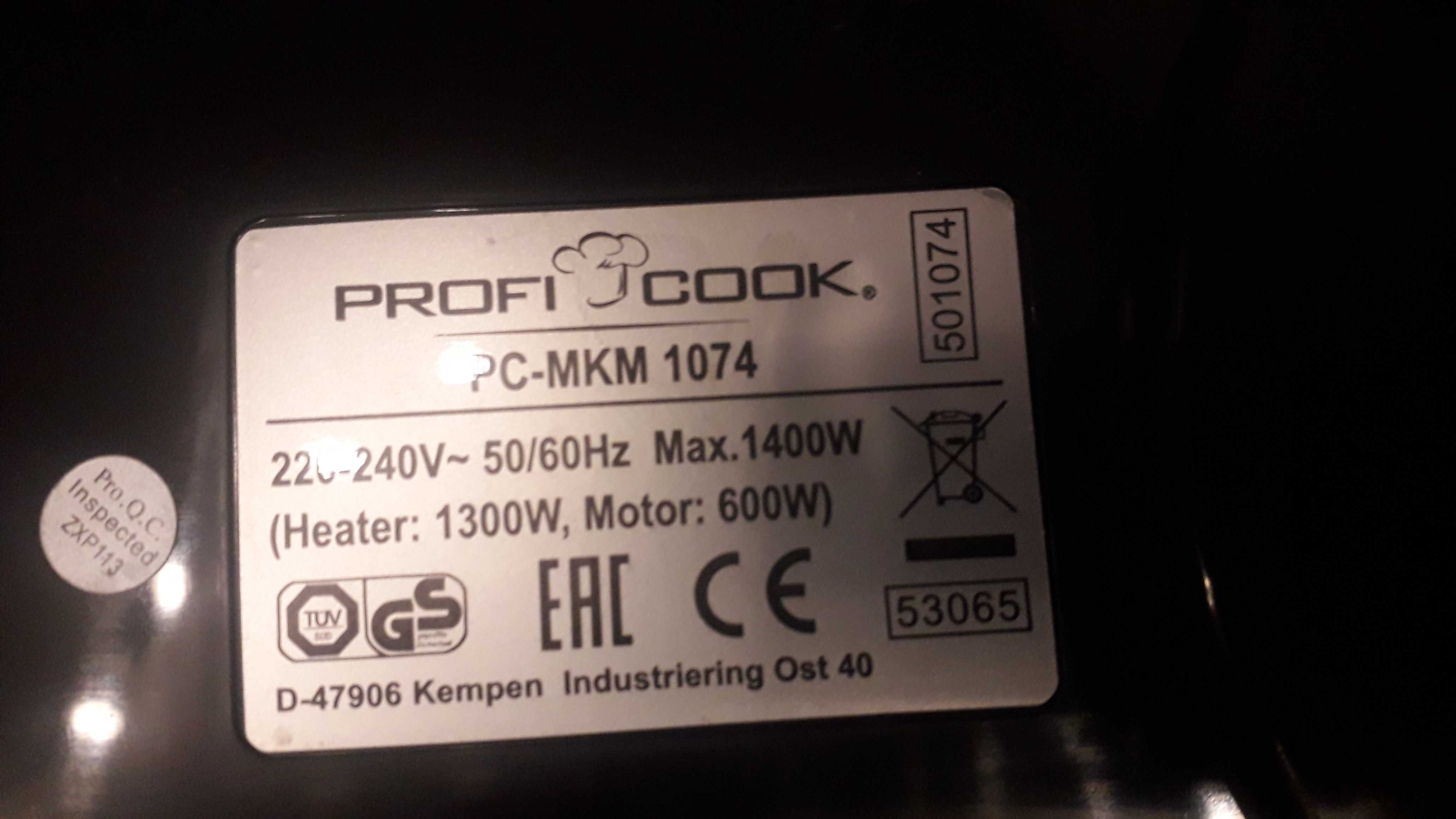 Robot kuchenny PROFI COOK PC-MKM 1074 Gotujący