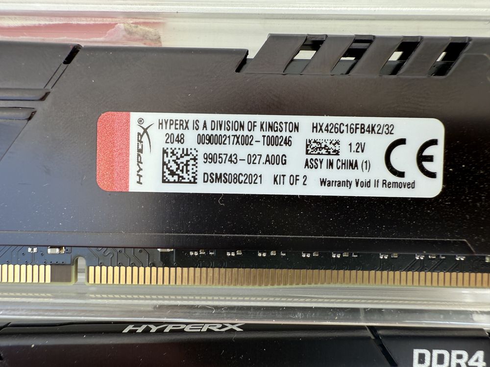 Gigabyte b-460m DS3H V2 +Hyper X Fury DDR4 32GB 2633Mhz