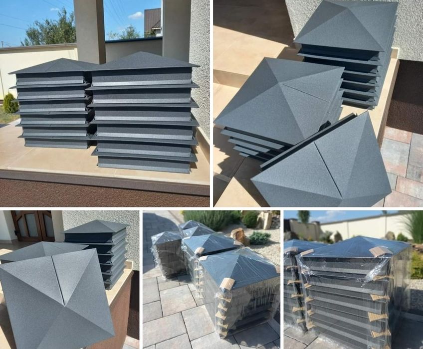 Шапки та накривки для забора