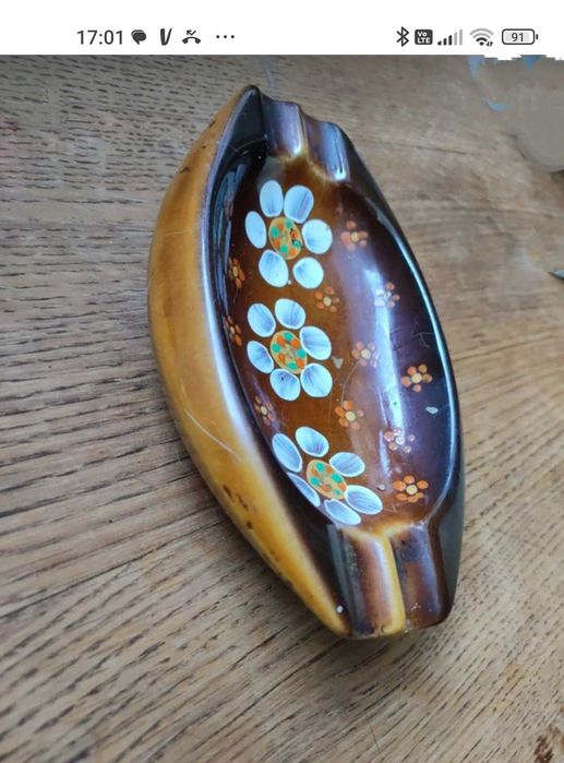 Popielniczka PRL sygnowana Tulowice