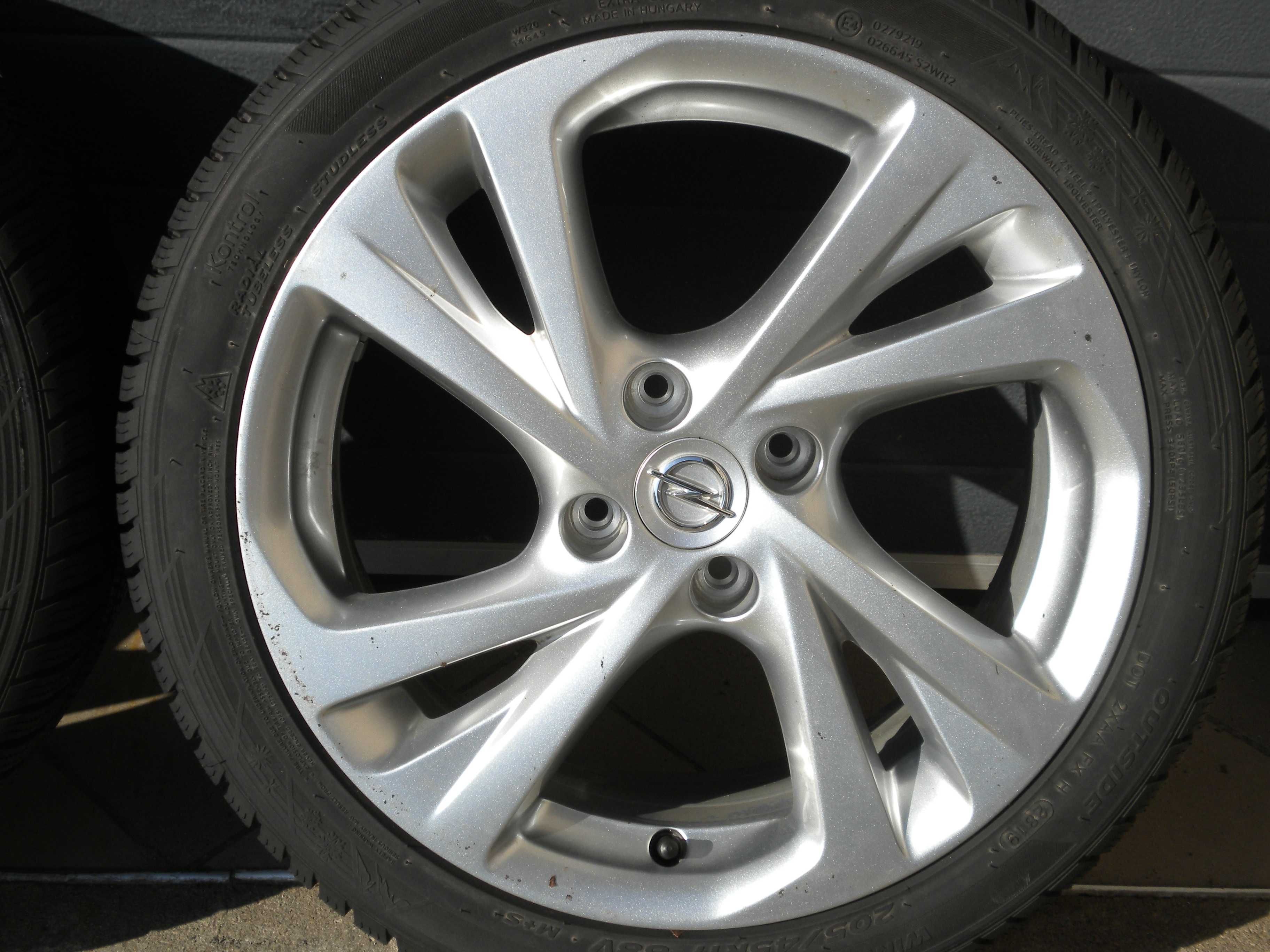 ! Koła zimowe 17 4x108 Fabryczne Opel Corsa F Jak Nowe