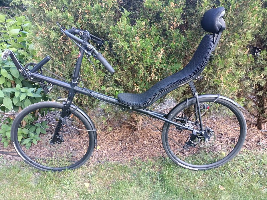 Rower poziomy Velomotion koła 28" szybki, lekki, 27 biegów