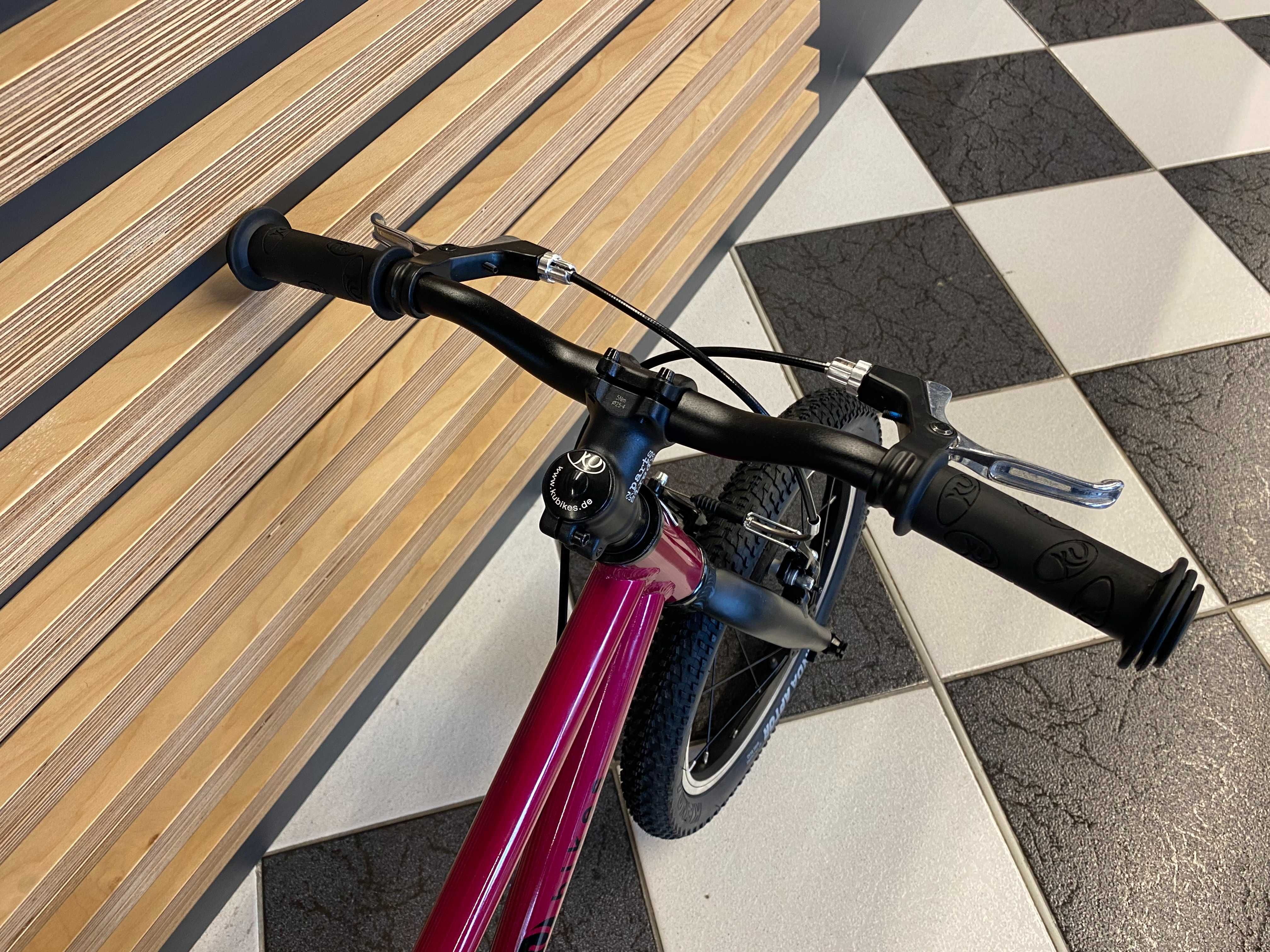 Rower dziecięcy KUBIKES 16L Pink różowy 16 cali KRAKÓW