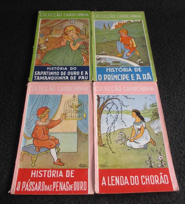 Livros Colecção Carochinha Salomé de Almeida Civilização