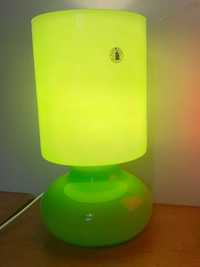Vintage Ikea Lykta zielona lampka szkło