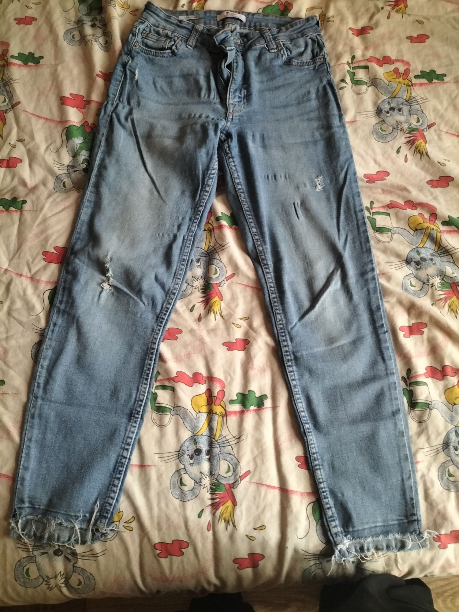 Spodnie Damskie XS/S Zara, Reserved i Bershka. 7PAR