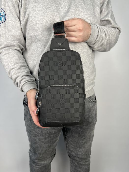 Чоловіча сумка через плече/Мужская сумка луи витон