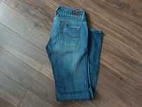 Jeansy LEE CORAL W26 L33 XS ciemnoniebieskie bootcut r.26/33 dżinsowe