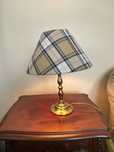 Lampka nocna metalowa wys 21 cm