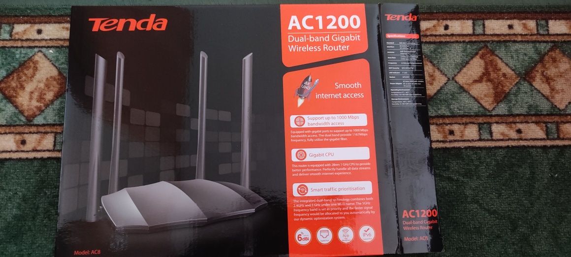 Router wifi Tenda AC 1200