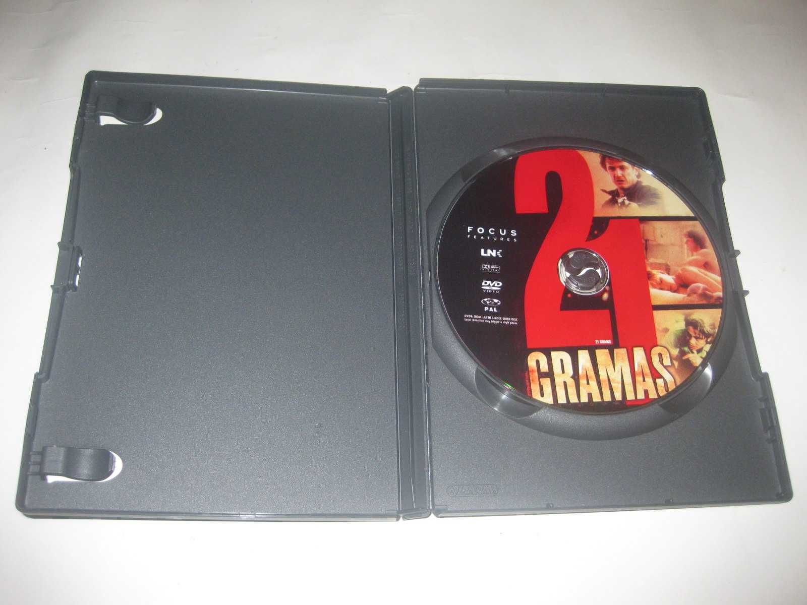 DVD "21 Gramas" com Sean Penn