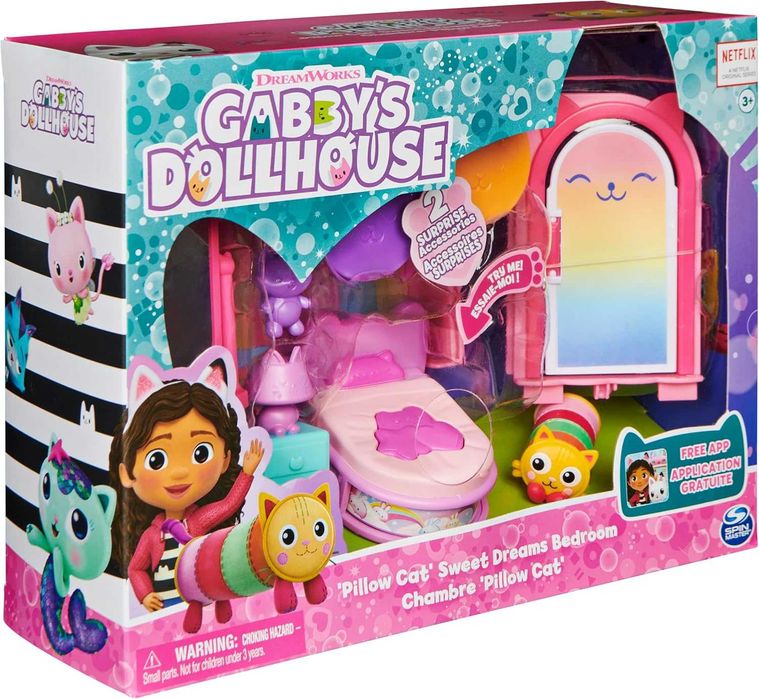 Ігровий набір Gabby's Dollhouse Ляльковий будиночок: Спальна кімната