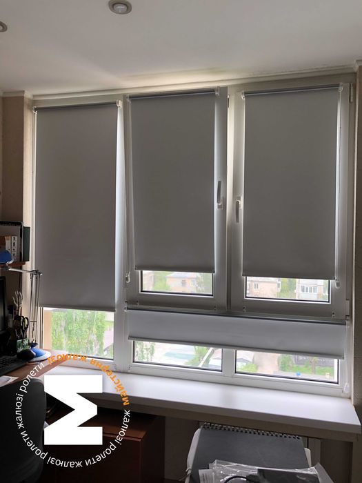 Рулонные шторы, тканевые ролеты, жалюзи день ночь уют в вашем доме