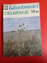 Wiadomości zielarskie nr 10/1989, październik 1989