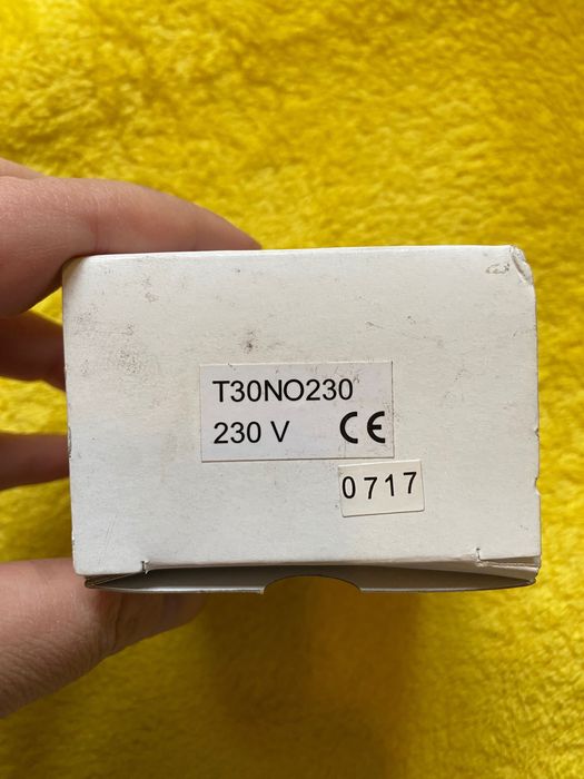 T30NO 230V Siłownik termoelektryczny Salus bezpradowo otwarty NO