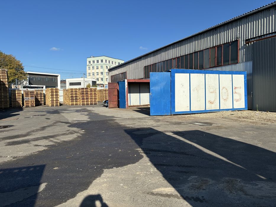 Plac składowy 1000m2 10 ar Boya Żeleńskiego ogrodzony asfalt działka