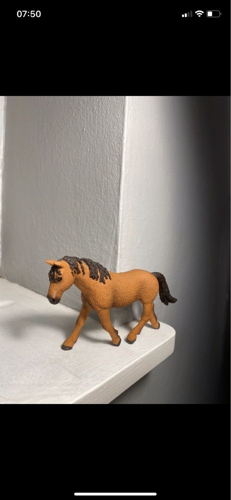 13780 Schleich koń klacz Bashkir Curly 2014 , wycofana