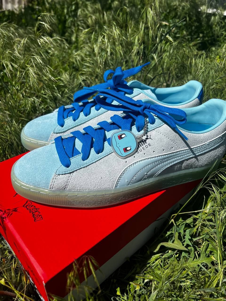 Кросiвки чоловiчi Puma Pokémon X Suede Light Blue 387326-01