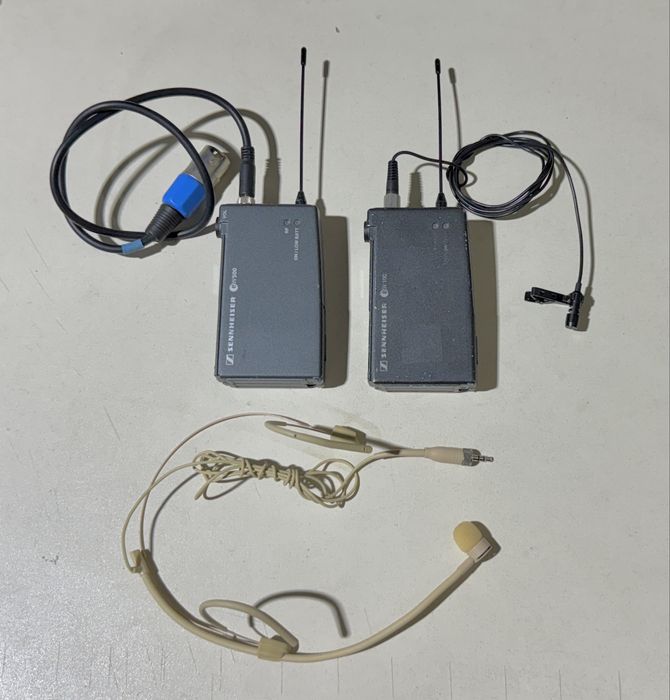 Накамерна радіосистема мікрофон Sennheiser EW500, гарнітура і петличка