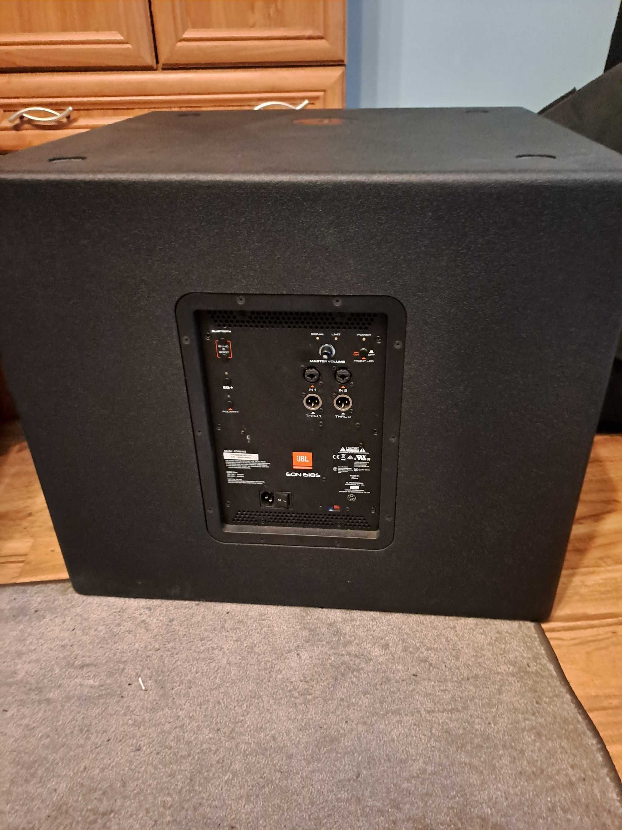 Nagłośnienie Jbl eon  618s x2