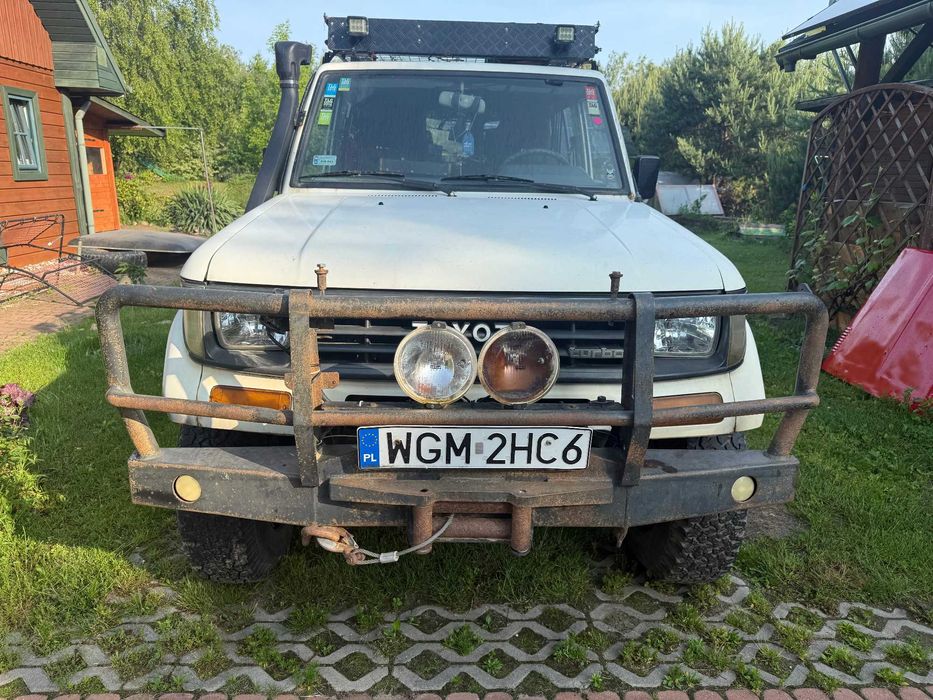 Toyota Land Cruiser lj70. ZAMIANA na busa vw t3,t4,t5 fiat 125p 126p