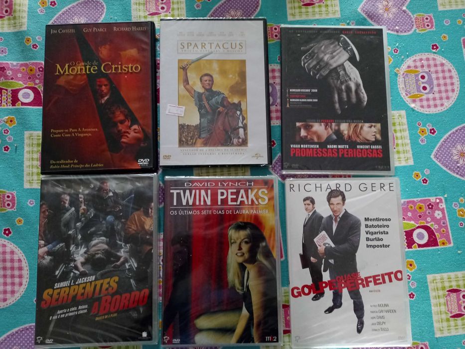 Vários filmes DVD's