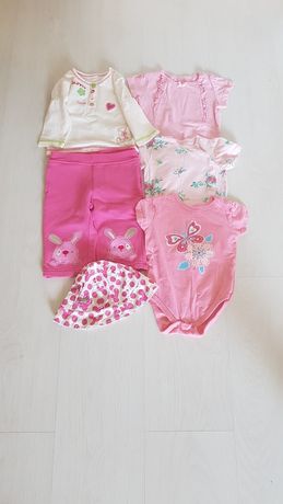 Одежда для девочки 3- 6 месяцев Глория Джинс, смик. Цена за набор.