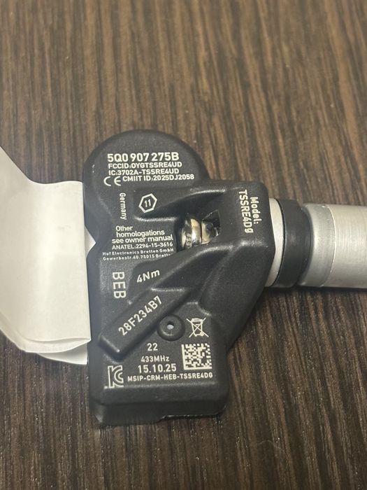 Датчики тиску/датчики давления шин Volkswagen/Audi