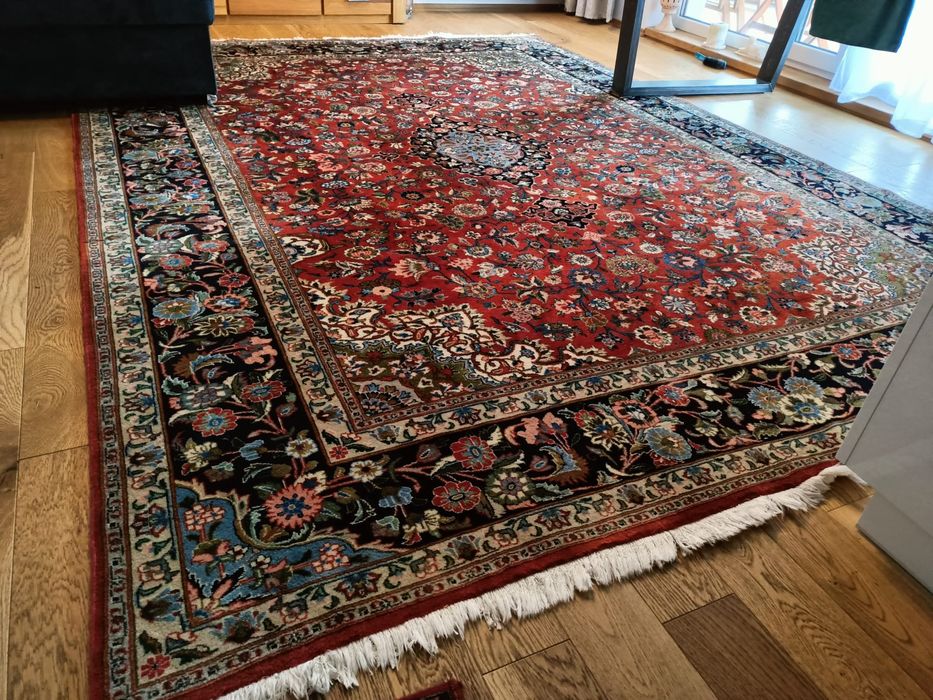 Dywan wełna kaszmir Teheran , ręczna robota  certyfikat promocja